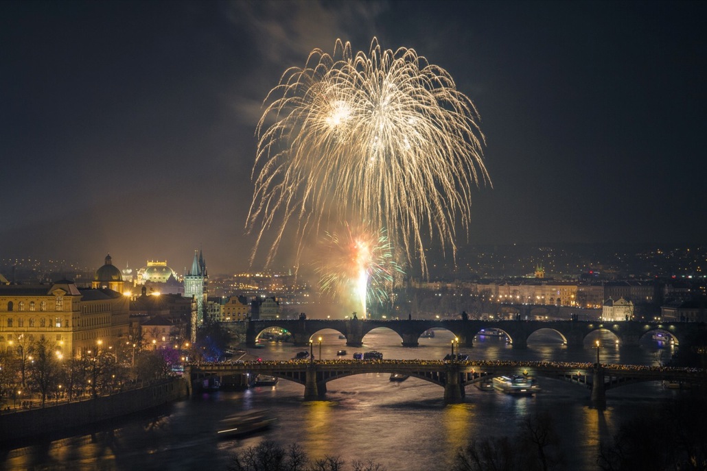 Новогодний круиз по Влтаве 31.12.2017